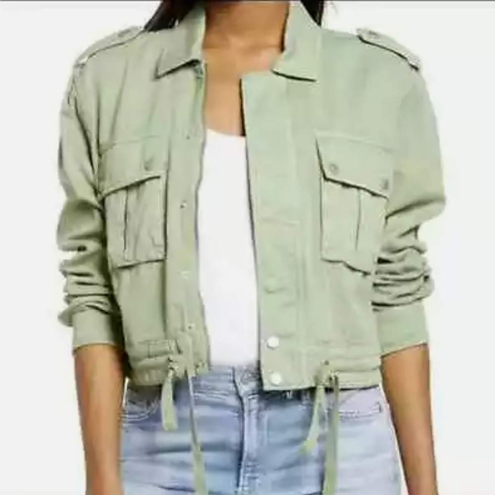 BlankNYC Twill Utility Jacket